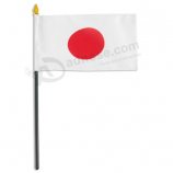 country japanese hand flag polyester fabric japan hand flag