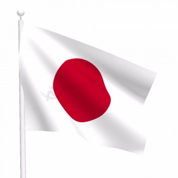 3x5ft große Digitaldruck Banner Polyester Japan Nationalflagge