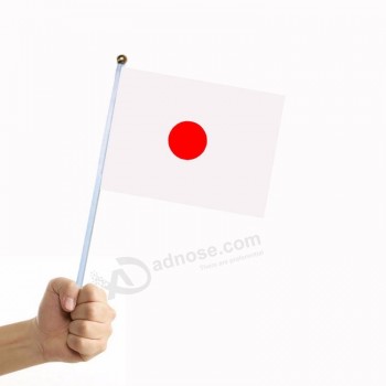 promotional sport fans japan stick hand flag