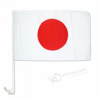 12x18inchデジタルプリントポリエステル日本車の窓の旗