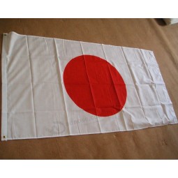 poliéster 3 * 5 pies bandera de país de Japón para colgar