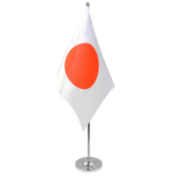 사용자 정의 크기 책상 스탠드 일본 국기 미니 일본 테이블 플래그
