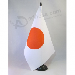 Mini office Japanese table flags with base