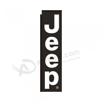 bandera de rectángulo de concesionario jeep