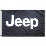 2but Jeep schwarze Flagge Banner 3x5ft Wrangler Cherokee Waggoner Patriot Kompass