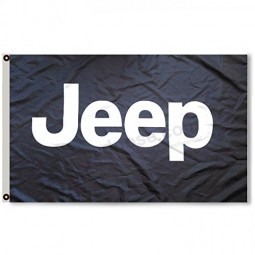 2but Jeep schwarze Flagge Banner 3x5ft Wrangler Cherokee Waggoner Patriot Kompass