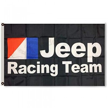 Jeep Racing Team AMC Flagge Banner 3x5ft Mann Höhle