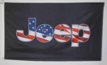 Jeep Flag 3X5ft American Banner