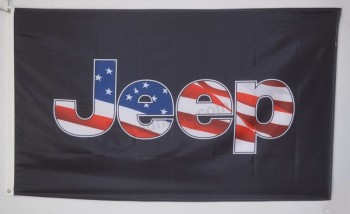 ジープ旗アメリカのバナー
