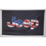 Jeep Flagge amerikanische Fahne