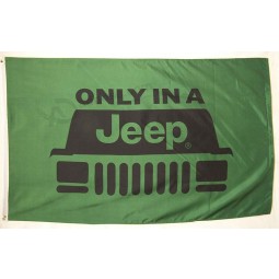 Jeep Flagge 3 'X 5' indoor outdoor nur in einem Jeep Banner