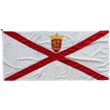 jersey vlag genaaid met MoD goedgekeurd geweven polyester