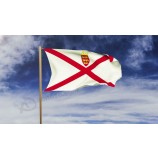 jersey vlag zwaaien in de stock footage video (100% rechtenvrij)