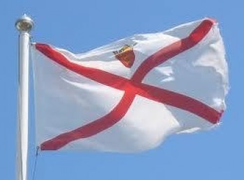 Bandera material de 5ft x 3ft jersey islas del canal