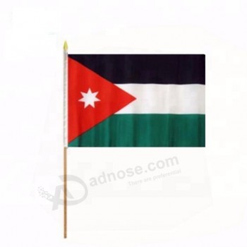Giordania Libano Israele bandiere a mano