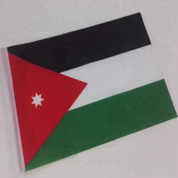 2019 venda quente barato impressão de poliéster bandeira de jordânia