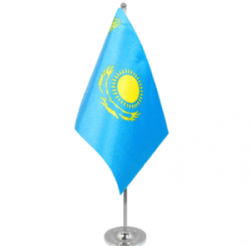Custom national table flag of kazakstan kazakhstan country desk flags