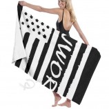 Bandeira americana kenworth conjunto de toalhas de praia toalha de banho toalhas de banho acessórios de toalha de piscina