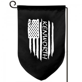 bandera americana kenworth garden flag vertical doble cara 12.5 X 18 pulgadas