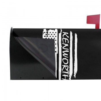 lazzine american flag kenworth garden mailbox cover magnetica