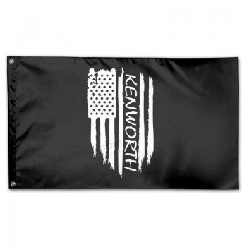アメリカ国旗ケンワース3×5屋外装飾ヤードフラグホームガーデンフラグ