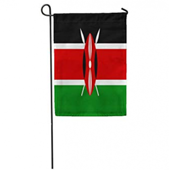 bandera nacional de la bandera del patio nacional del día de Kenia