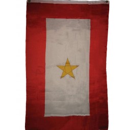 3x5 Service Star Gold KIA Militärflagge 3'x5'-Bannertüllen lichtbeständig, lebendige Farbe und UV-beständiger Segeltuchkopf und Polyester m