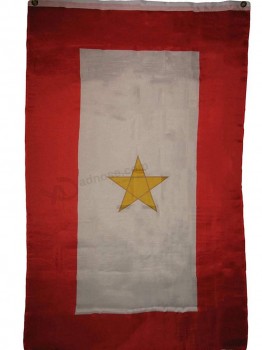 3x5 service star ouro bandeira militar KIA 3'x5 'ilhós de bandeira desbotam cores vivas resistentes e UV desbotam cabeçalho de lona resistente e poliéster m