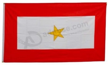 Novo - bandeira militar KIA 3x5 estrela de serviço em ouro bandeira 3'x5 '