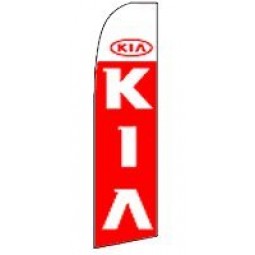 Swooper Flagge KIA-11 Fuß hoch X 2,5 Fuß breit