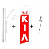 Kia Menge 3 Super Flag & Pole Kits