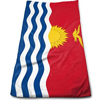 высококачественные полиэфирные национальные флаги Кирибати