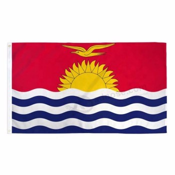 90 x 150cm De Kiribati-vlag Hoogwaardige Kiribati-vlaggen