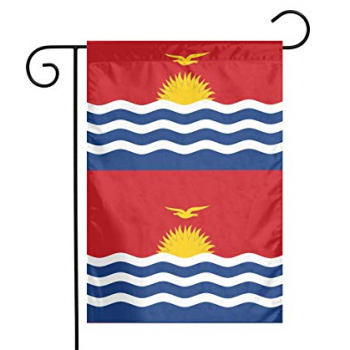 bandiera da giardino kiribati in poliestere decorativo per esterni