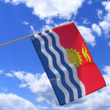 Football fans Mini Kiribati Hand Held Flag