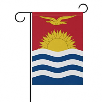 dekorative Kiribati-Gartenflagge Polyesteryard Kiribati-Flaggen