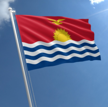 factory price standard size kiribati country national flag