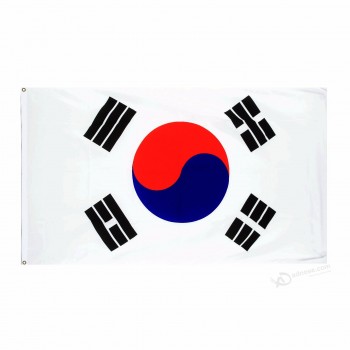 disponible listo para enviar 3x5 Ft 90x150cm kor kr bandera coreana de corea del sur