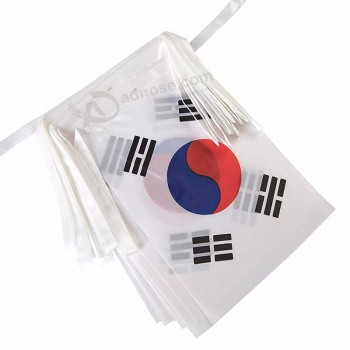 Korea-Schnurflagge international Große Sportereignisflagge Tokyo-Sportereignisse, die Flagge hängen