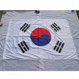 custom high quality college team flag banner For korea