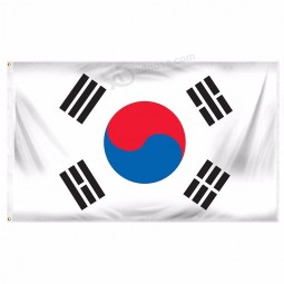 Hot wholesale korea national flag 3*5 FT  garden flag  and flag banner