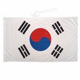 2019 korea national flag 3x5 FT 90x150cm banner 100d polyester custom flag metal grommet
