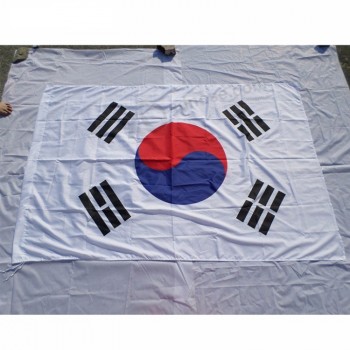изготовленное на заказ высокомарочное знамя флага команды колледжа для Кореи