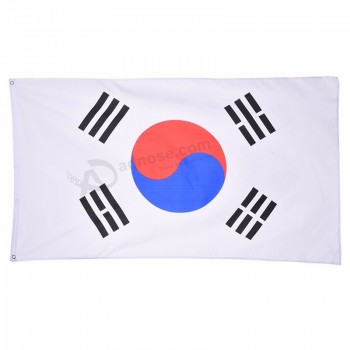 южная корея национальный флаг развевается открытый флаг украшения