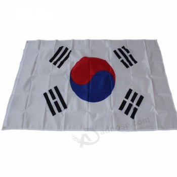 bandera nacional de corea del sur de alta calidad personalizada al por mayor