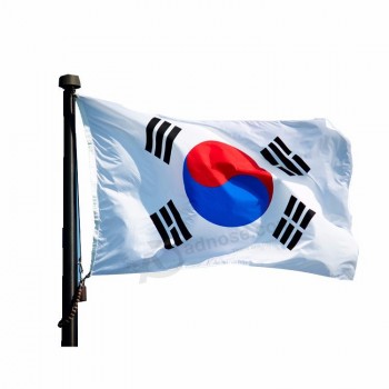 bandeiras nacionais personalizadas coreia do sul