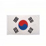 printed polyester korea national flag