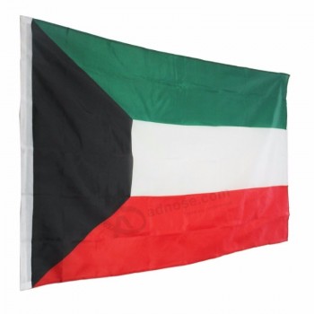 3x5 флаг кувейта арабский государственный флаг страны кувейт висит флаг