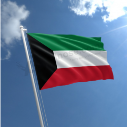 Hot sale Kuwait Flag Polyester Outdoor Kuwait Flag