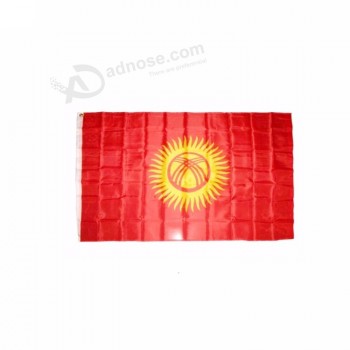 Original factory high quality kyrgyzstan flag for decorate